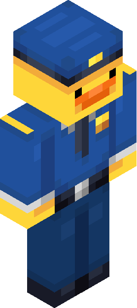 Minecraft skin tagged officer rank #31