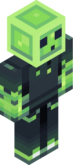 Minecraft skin tagged slime rank #28