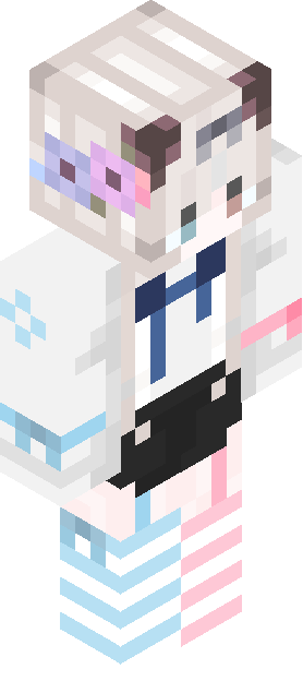 Minecraft skin tagged skirt rank #29