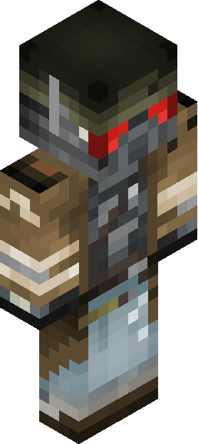 Minecraft skin tagged brown rank #25