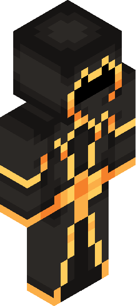 Minecraft skin tagged orangeblack rank #6