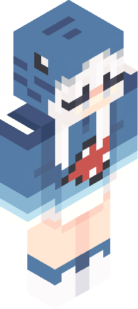 Minecraft skin tagged shark rank #27
