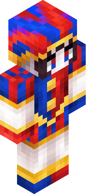 Minecraft skin tagged blue rank #23