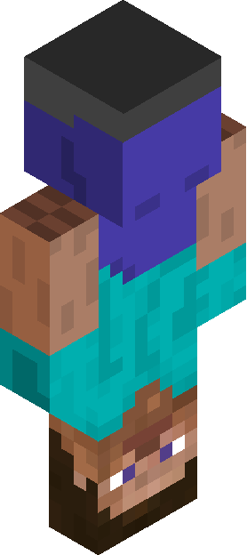 Minecraft skin tagged upside-down rank #4