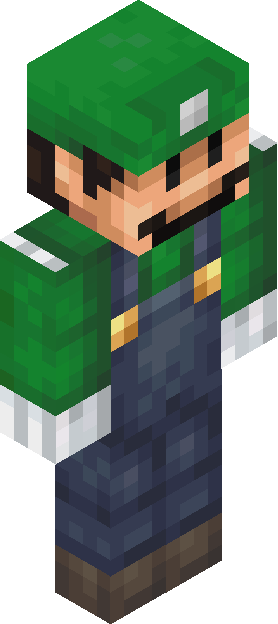Minecraft skin tagged luigi rank #4