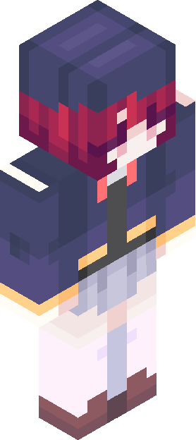 Minecraft skin tagged purple rank #25