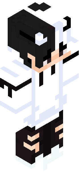 Minecraft skin tagged blackwhite rank #20