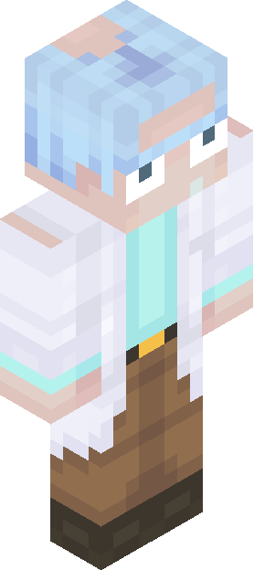 Minecraft skin tagged bluehair rank #25