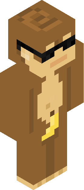 Minecraft skin tagged monkey rank #6