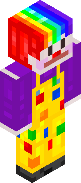 Minecraft skin tagged clown rank #6