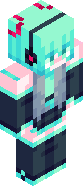 Minecraft skin tagged pink rank #5