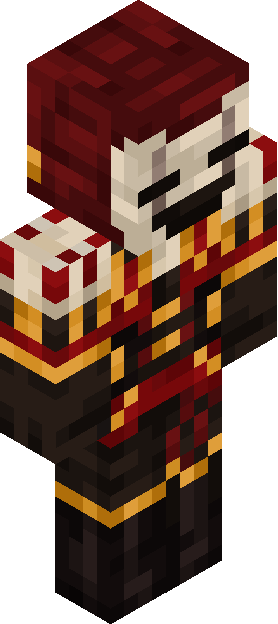 Minecraft skin tagged gold rank #26