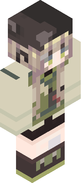 Minecraft skin tagged bangs rank #13