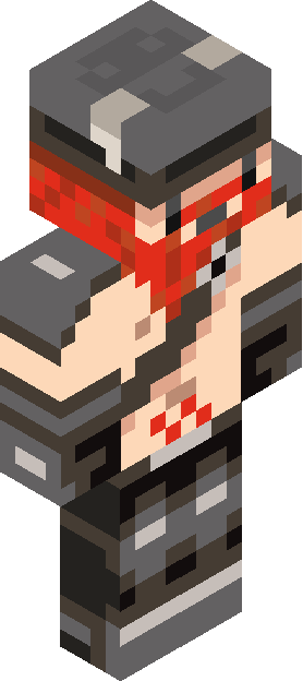 Minecraft skin tagged bandana rank #21