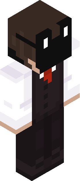 Minecraft skin tagged suited rank #40