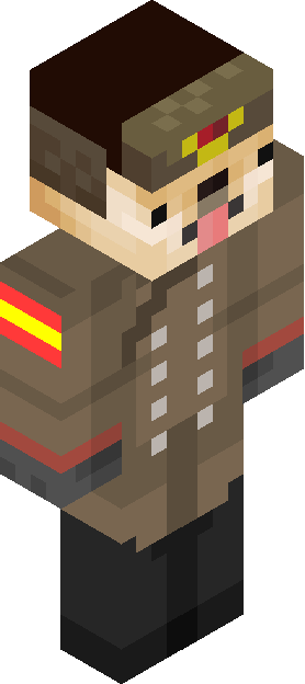 Minecraft skin tagged army rank #18