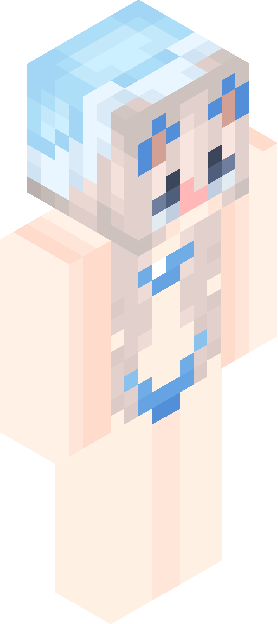 Minecraft skin tagged bluehair rank #9