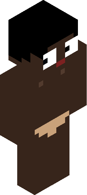 Minecraft skin tagged brown rank #33
