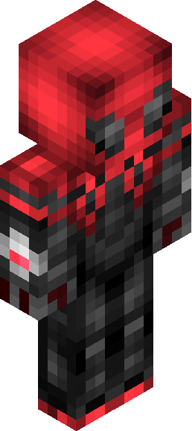 Minecraft skin tagged redblack rank #45