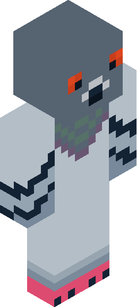 Minecraft skin tagged feathered rank #17