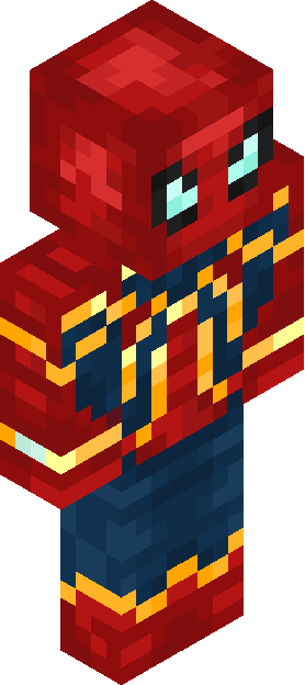 Minecraft skin tagged spiderman rank #37