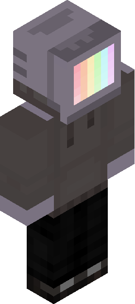Minecraft skin tagged tvhead rank #7