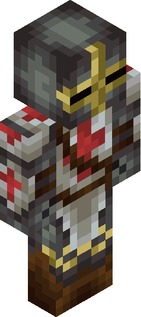 Minecraft skin tagged gold rank #45