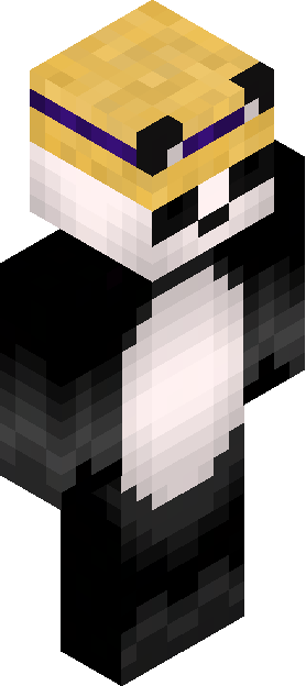 Minecraft skin tagged panda rank #21