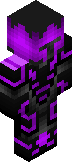 Minecraft skin tagged purpleblack rank #11