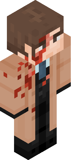 Minecraft skin tagged injured rank #3
