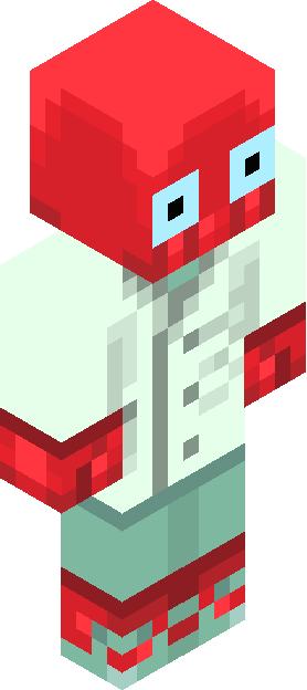Minecraft skin tagged octopus rank #4