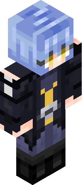 Minecraft skin tagged bluehair rank #30