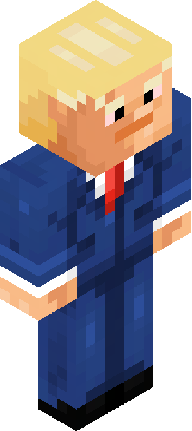 Minecraft skin tagged president rank #14