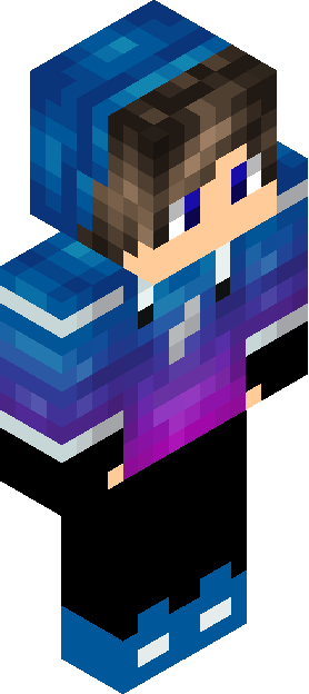 Minecraft skin tagged purple rank #23