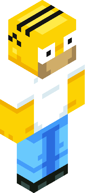 Minecraft skin tagged homer rank #6