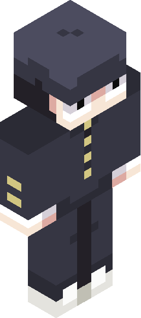 Minecraft skin tagged navy rank #15