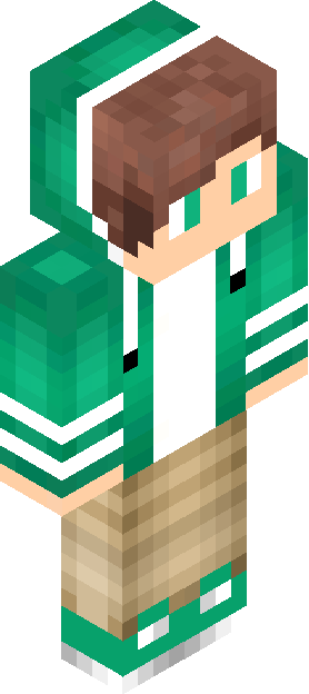 Minecraft skin tagged teal rank #46