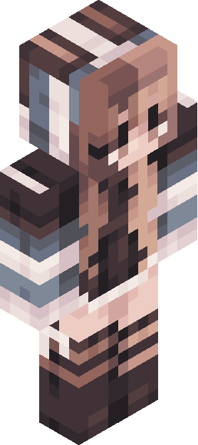 Minecraft skin tagged brunette rank #19
