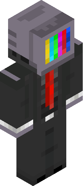 Minecraft skin tagged tvhead rank #4