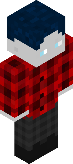 Minecraft skin tagged bluehair rank #45