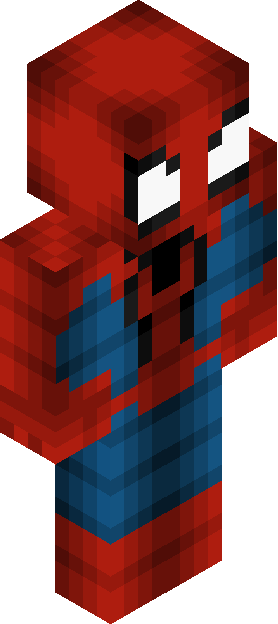 Minecraft skin tagged spiderman rank #42