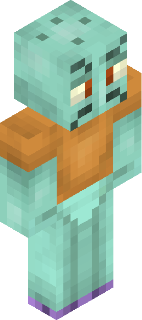 Minecraft skin tagged turquoise rank #14