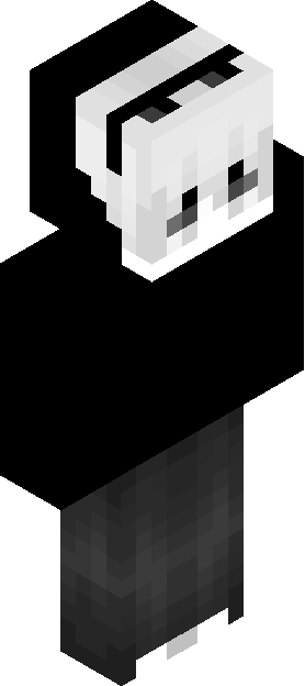 Minecraft skin tagged blackandwhite rank #9