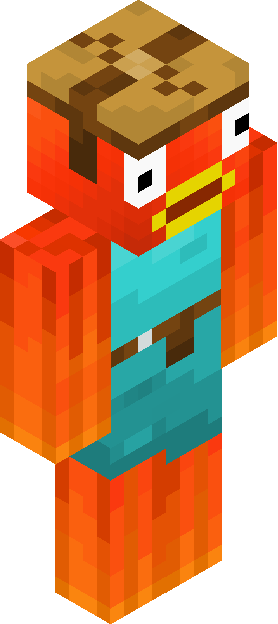 Minecraft skin tagged parrot rank #8