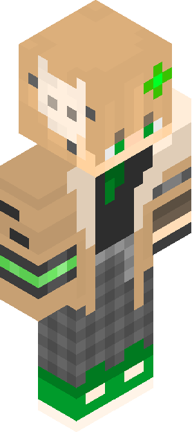 Minecraft skin tagged greeneyed rank #10