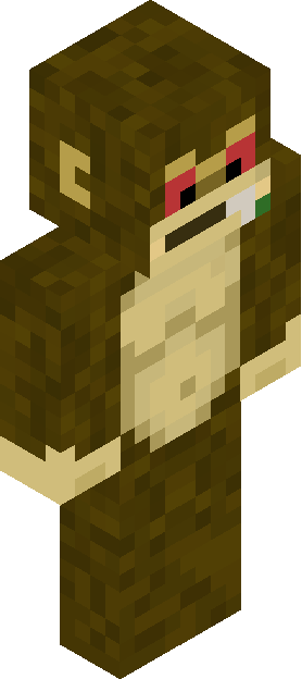Minecraft skin tagged monkey rank #32