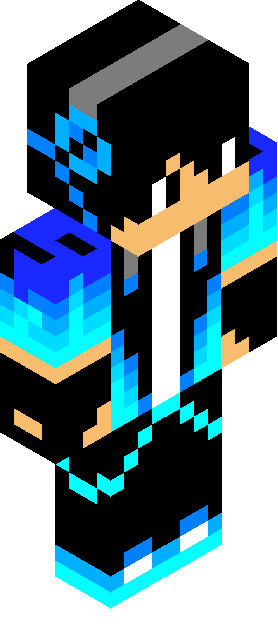 Minecraft skin tagged cyan rank #13