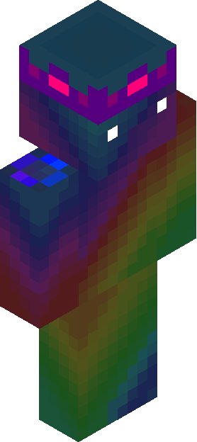 Minecraft skin tagged rainbow rank #29