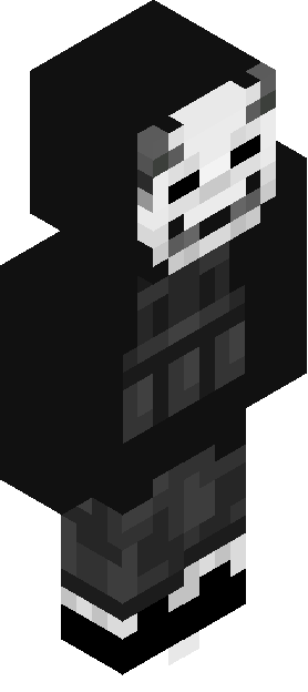 Minecraft skin tagged skeleton rank #23