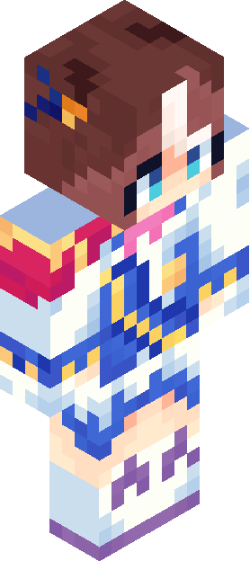 Minecraft skin tagged ribbon rank #21